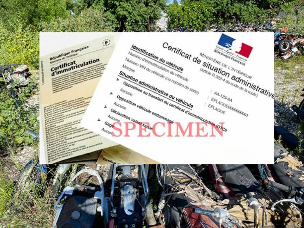 Quels documents pour se débarrasser d’une épave